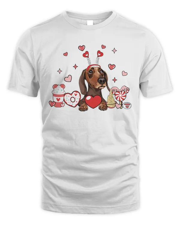 Dachshund 1 Valentines Day Shirt