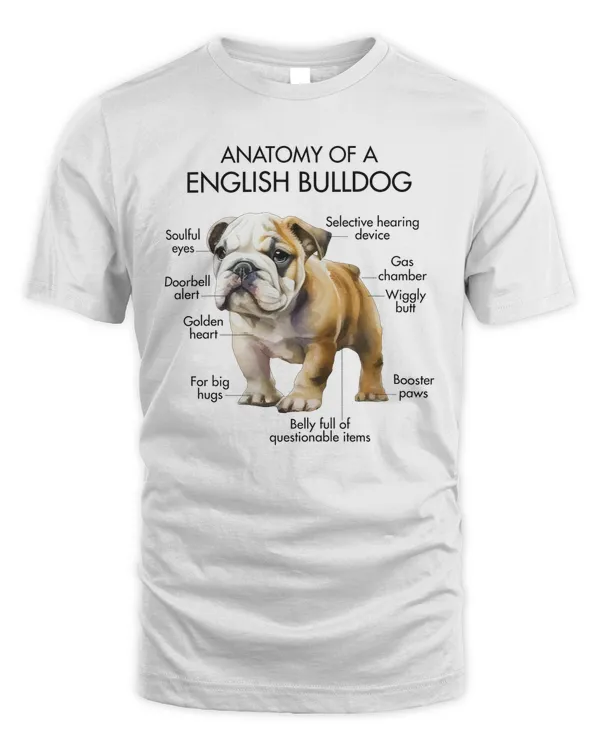 Anatomy Of A English Bulldog
