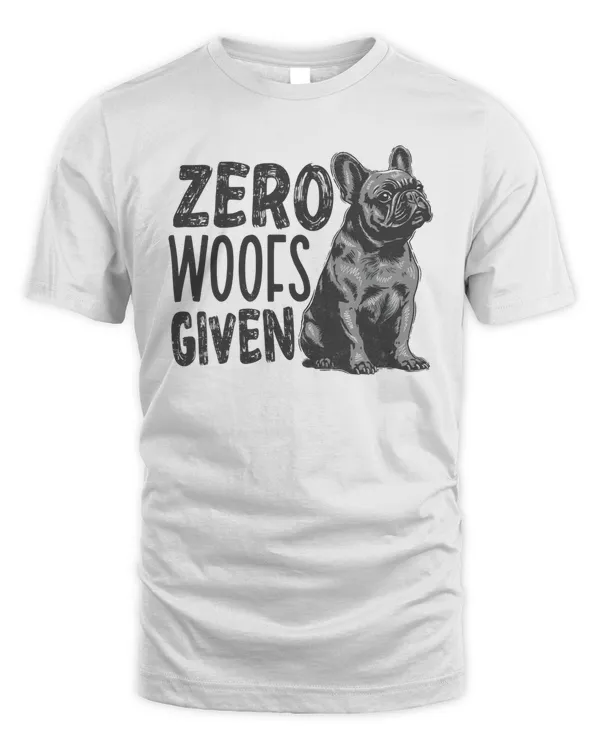 Zero Woofs Given French Bulldog
