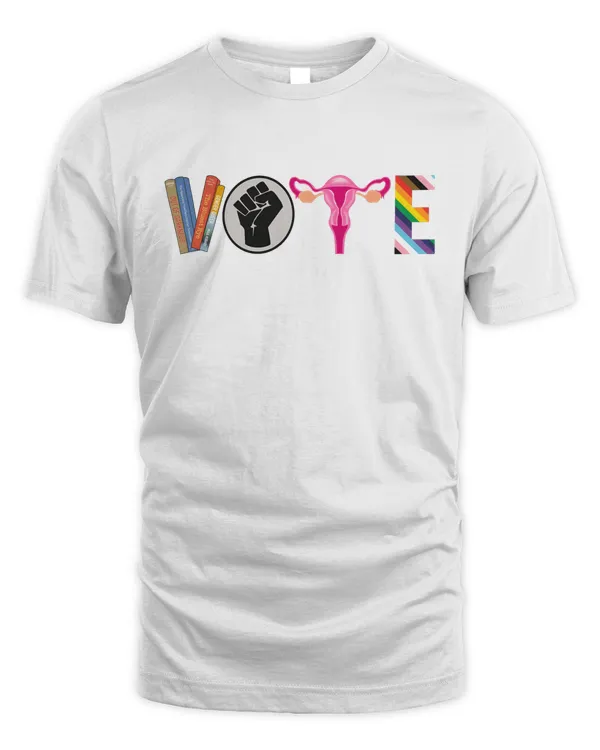 Vote Shirt Banned Books Shirt Reproductive Rights