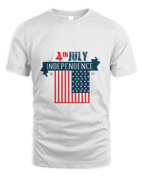 4th July Independent America Print T-Shirt Tee