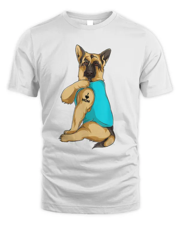 I Love Mom German Shepherd