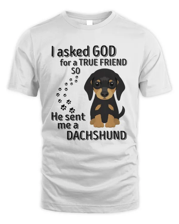 He sent me a Dachshund