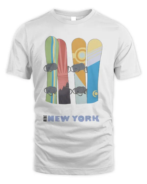 New York Snowboard T-Shirt, Skiing Hoodie, Skier Sweatshirt, Winter Sports Tee, Alpes Ski Top, Snowboarding Shirt, Snowboard Tee, Mountain Dad Gift