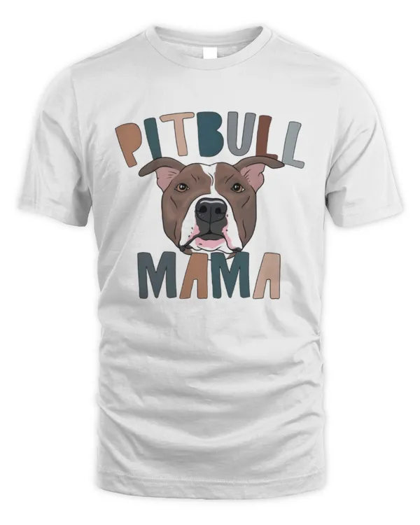 Pitbull Mama Shirt, Pitbull Mama T-Shirt, Pitbull Mom Shirts, Pitbull Mom Gifts, Pitbull Tee, Pitbull Face Shirt, Dog Mom Gift, Dog Mama Tee