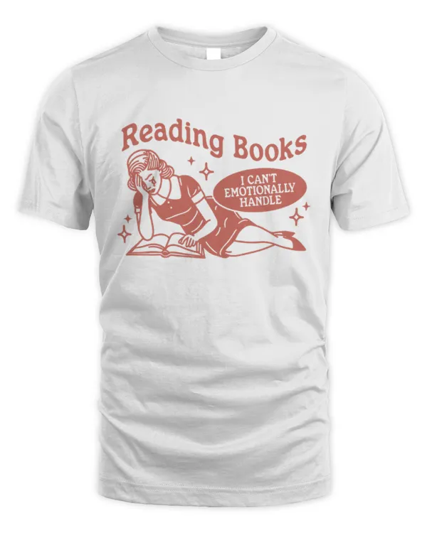 Emotional Book Lover, Book Lover Shirt, Books, Booktok, Literary Shirt, Bookworm, Reading Gift, Reader Gift