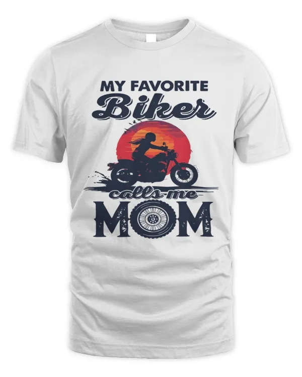 My Favorite Racer Calls Me Mom Shirt, Bike Race Mom Shirt, BMX Shirt, Motocross Mom Tee, Supercross Shirt, Dirt Bike Mom Tee, Race Day Tee