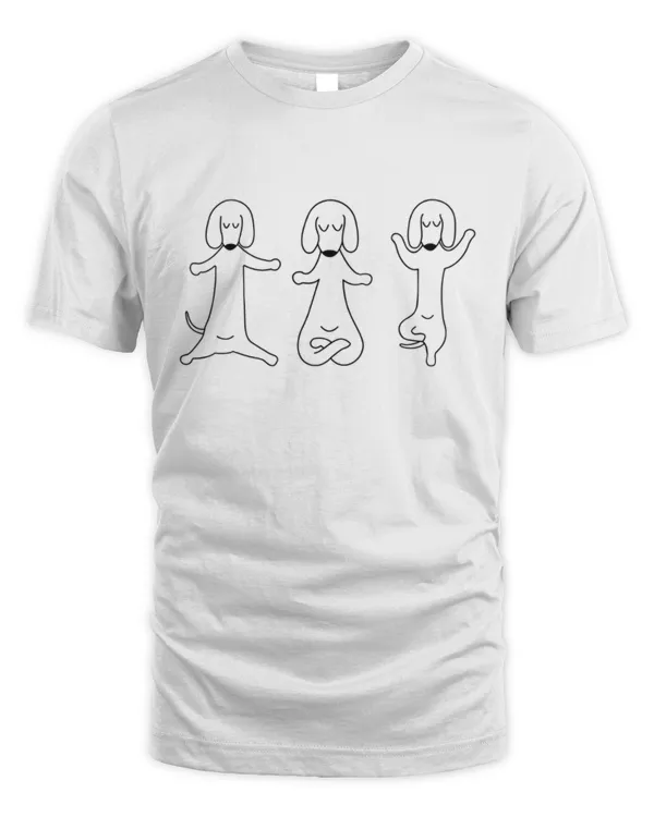 Yoga Poses Shirt, Funny Yoga Dog Shirt, Cute Dog Yoga Poses Shirt, Meditation Shirt, Funny Namaste Shirt, Dog Lovers Shirt, Gift for Dog Mom