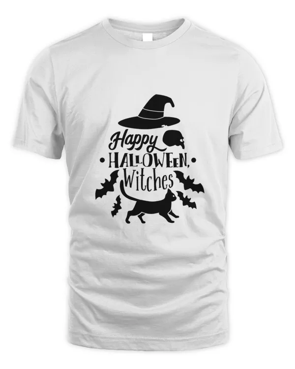 Happy halloween witches black 3 t shirt hoodie sweater