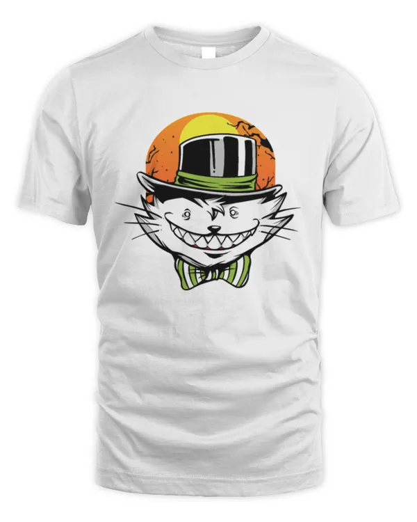 Cat Clown Halloween Costume Kitten Pet Animal9 T-Shirt