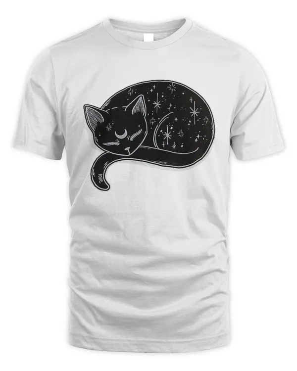 Halloween Magic Sleepy Cat9 T-Shirt