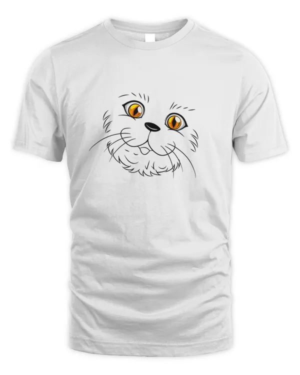 best smile cat pretty face9   T-Shirt