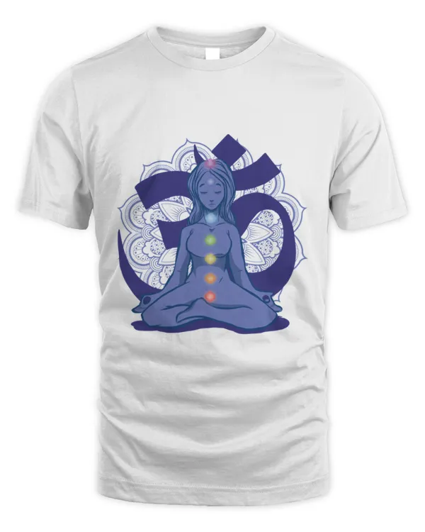 Yoga Chakra Mandala Meditation Matte Budda Zen Master4 T-Shirt