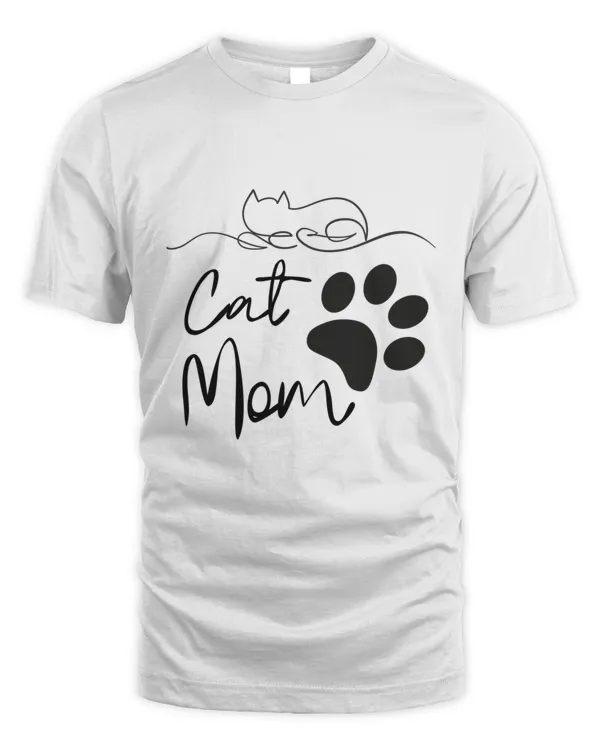 Funny gift cats cat mom cat girl T-Shirt