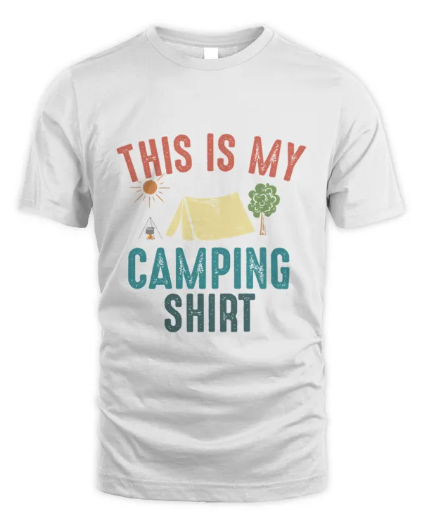 This is my camping shirt Funny summer vintage design T-Shirt