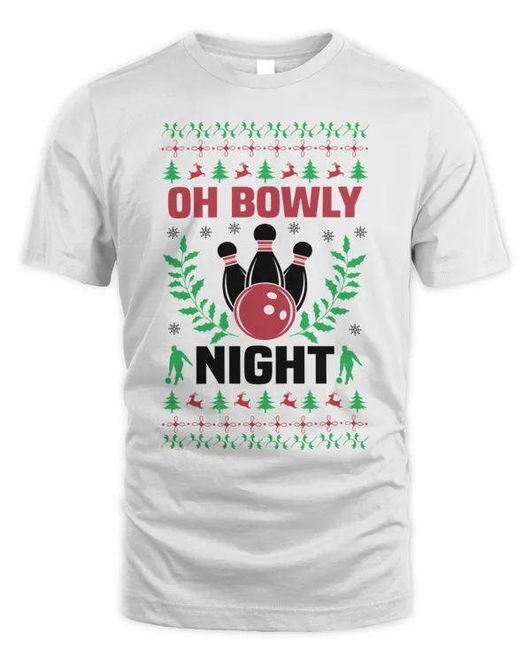 Ugly Bowling Christmas T-Shirt