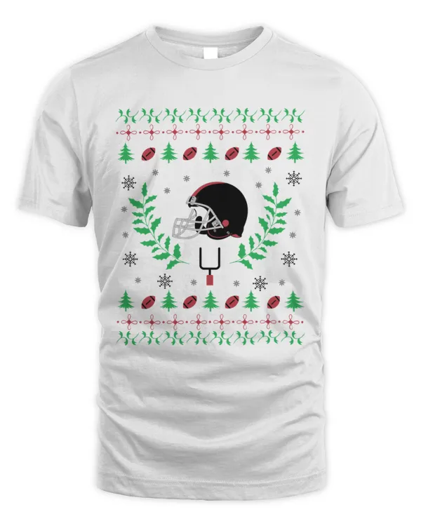 Ugly Christmas Football T-Shirt