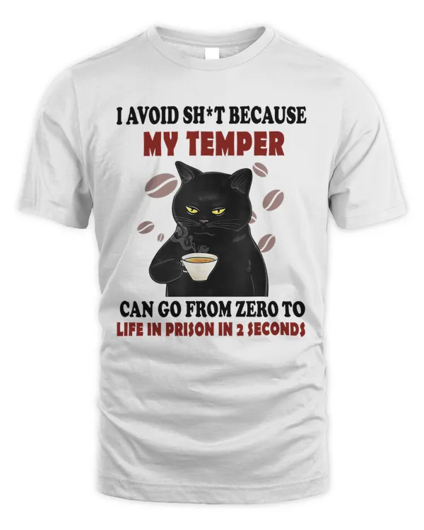 i avoid shit because my temper funny cat 1