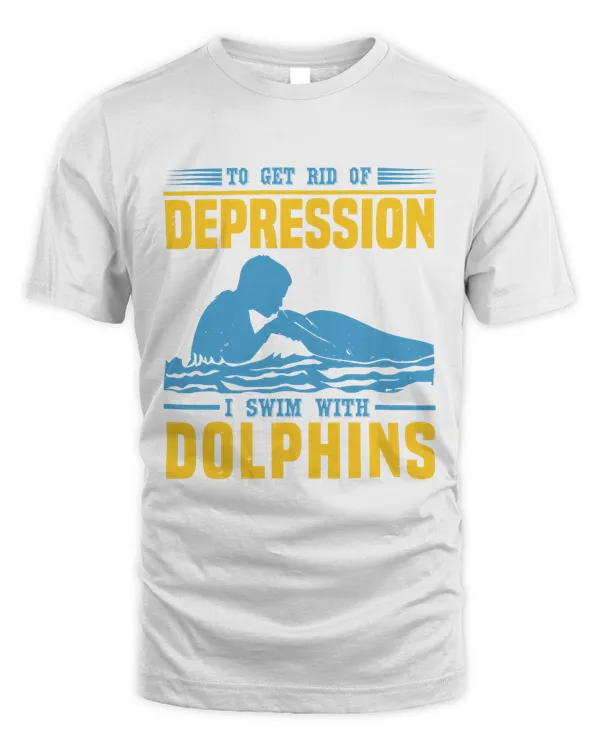 To get rid of depression, I swim with dolphins-01