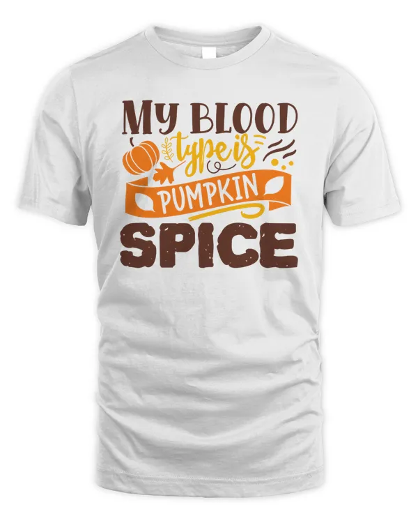 My blood type is pumpkin spice