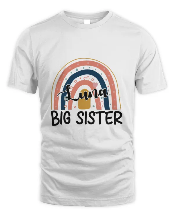 RD Big Sister Name Shirt, Sibling Shirt, Custom Big Sister Shirt, Pregnancy Announcement Shirt