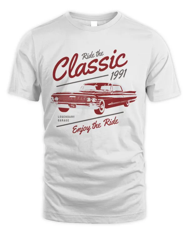 Ride The Classic 1991 Legendary Garage Retro Vintage