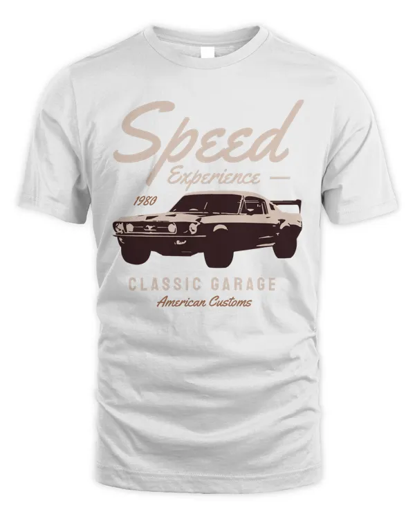 Speed Experience  1980 Classic Garage American Customs Retro Vintage