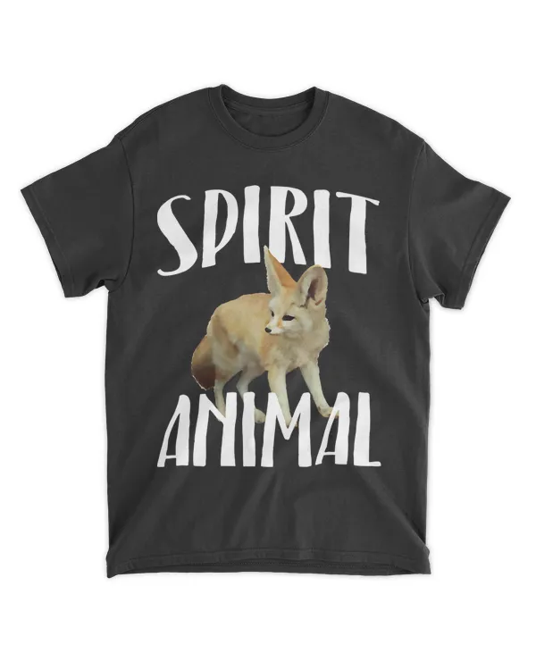 Fox Is My Spirit Animal Red Arctic Fennec Gray Foxes T Shirt