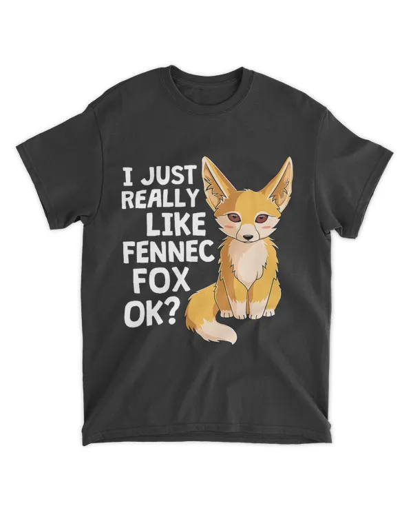 I Just Really Like Fennec Fox Foxes Lover T-Shirt