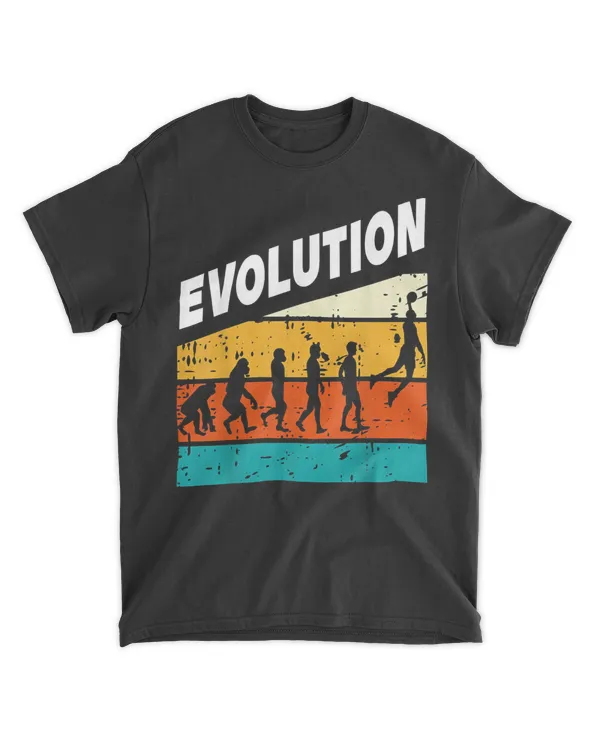 Basketball Evolution of a Human to Basketball Player Shirt