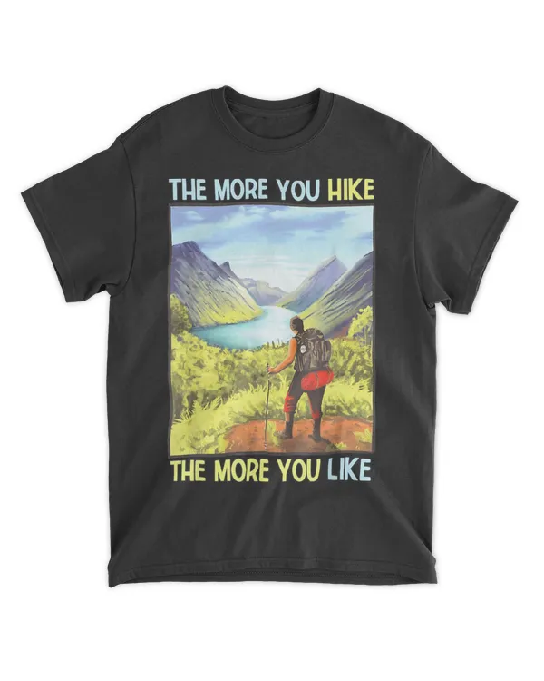 Art Outdoor Hiking Graphic Camping In Mountains Or Nature Shirt
