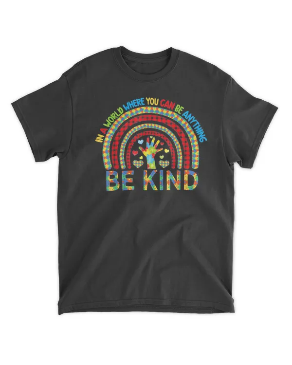Kindness Autism Awareness Rainbow World Autism Awareness Day Shirt