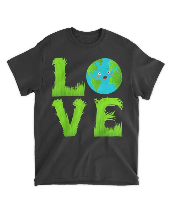 Love World Green Planet Grass Lover Earth Day 2022 Shirt