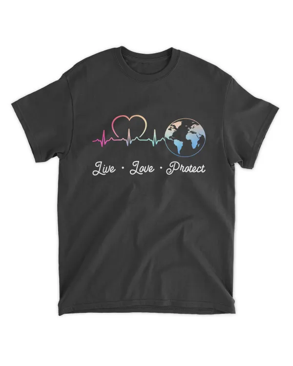 RD Live Love Protect Shirt, Earth Day 2022 T Shirt, Environmental Shirt, Save Our Planet Shirt