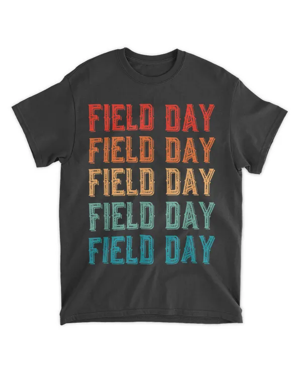 Retro vintage field day kids field day games adults youth T-Shirt