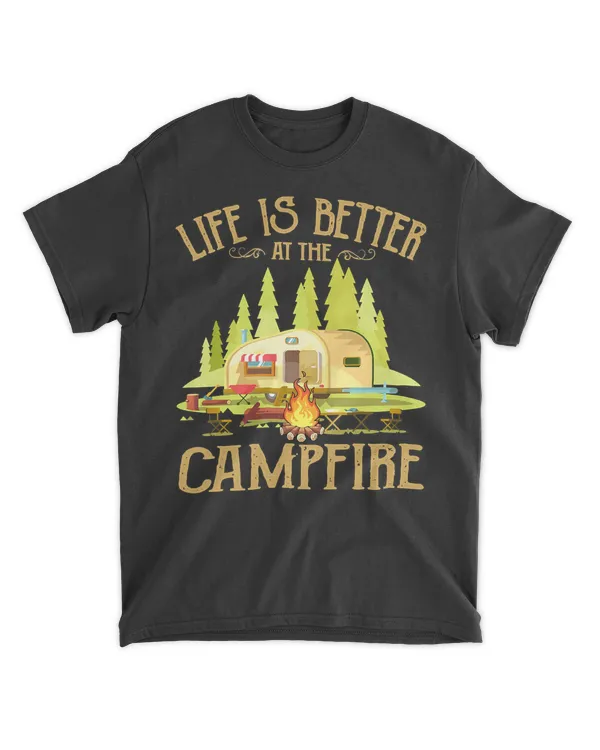 Camping Camper Life Is Better At The Campfire 108 Camper