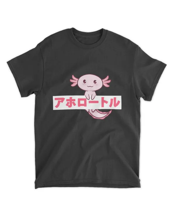 Pastel Goth Axolotl Kawaii Japanese Anime Aesthetic Nu Goth