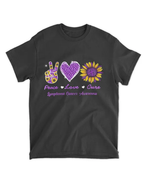 Sunflower Ribbon Pancreatic Cancer Awareness Costume T-Shirt