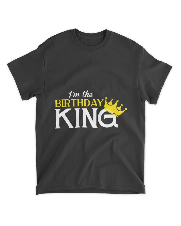 RD Birthday King Shirt, Birthday Party T-Shirt, Matching Birthday Shirts