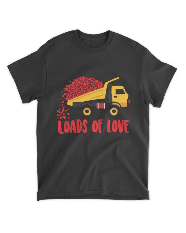 Loads Of Love - Cool Construction Funny Boy Girl Kids Gift Long Sleeve T-Shirt