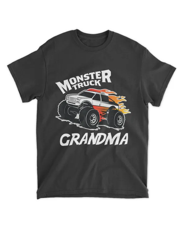 Monster Truck Grandma Big Truck Lover T-Shirt