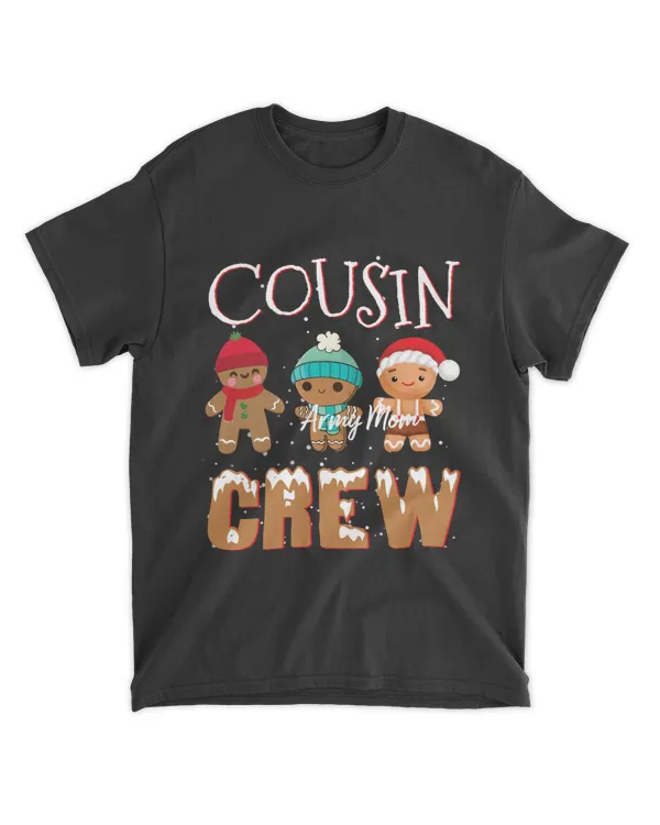 RD Cousin Crew Christmas PJs Shirt Gingerbread Man Shirt