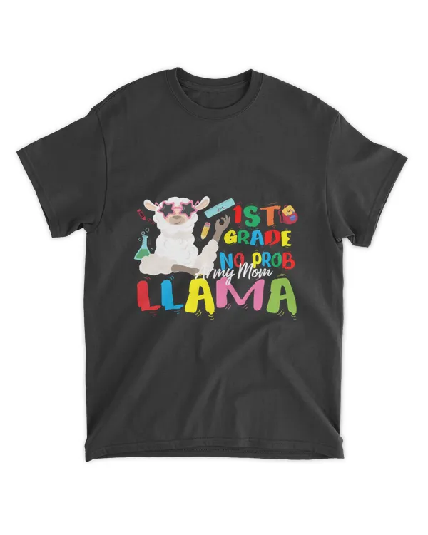 RD 1ST Grade No Prob-Llama , Student Llama First Day Of School Gift, Back To School Appreciation Gifts Ideas, Custom Grade Shirt