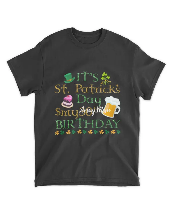RD Beer Cake _ Shamrocks It_s St Patrick Day _ My 30th Birthday Shirt