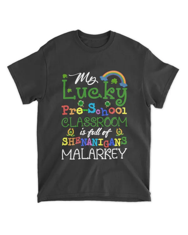 RD St Patricks Teacher Student Cute Lucky Class Shenanigans Shirt