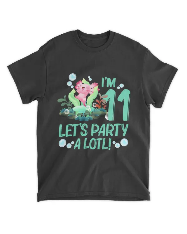 RD Axolotl Lover Birthday Gift Boys Girls Shirt