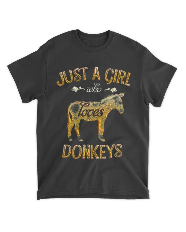 Just A Girl Who Loves Donkeys For Girls
