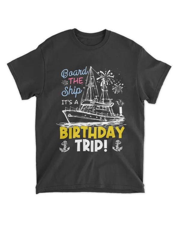 RD Cruise Trip Vacation Gift - Men Women Birthday Cruise Shirt