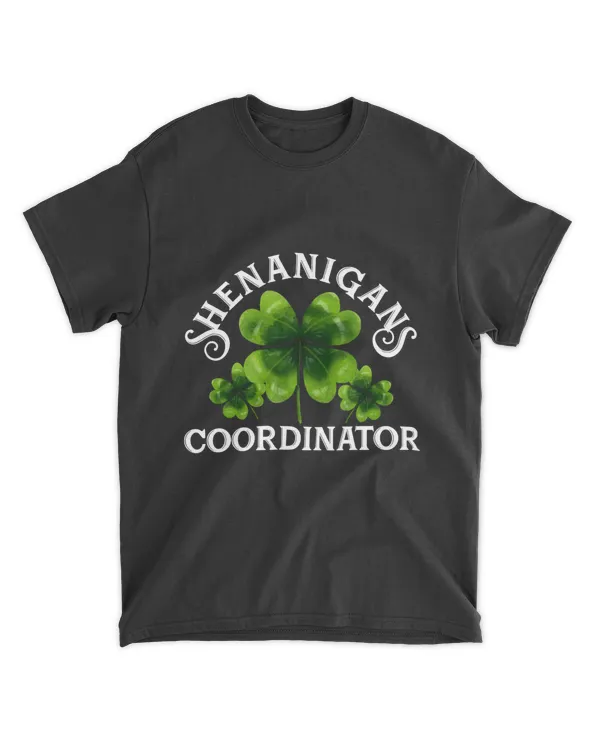 RD Shenanigans Coordinator Funny St Patricks Day Teacher Women Shirt