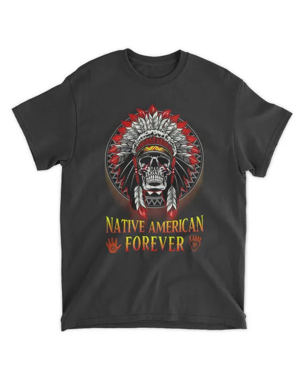 Native American Forever Skull